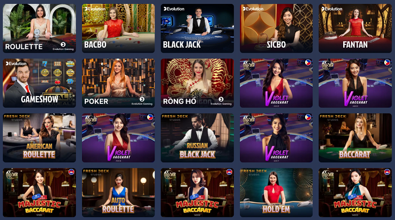 Tổng quan về live casino FABET